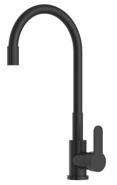 Granitspüle Cascada 40 & Küchenarmatur Flex mit Siphon - Moderno