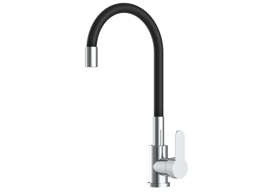 Granitspüle Coast 100 & Küchenarmatur Flex mit Siphon - Moderno