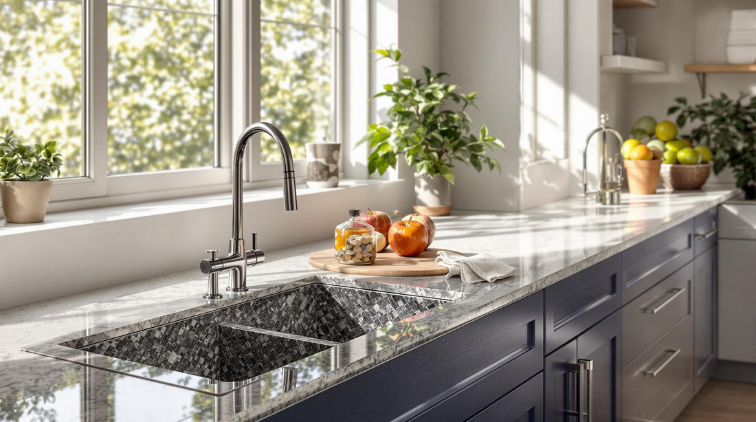 Top 5 Granitspülen-Farben für moderne Küchen