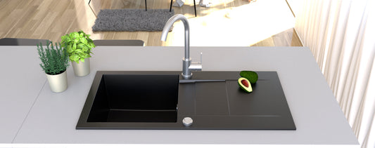 Granitspüle reinigen: Die 5 besten Pflegetipps