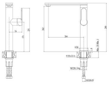 Küchenarmatur ADELE