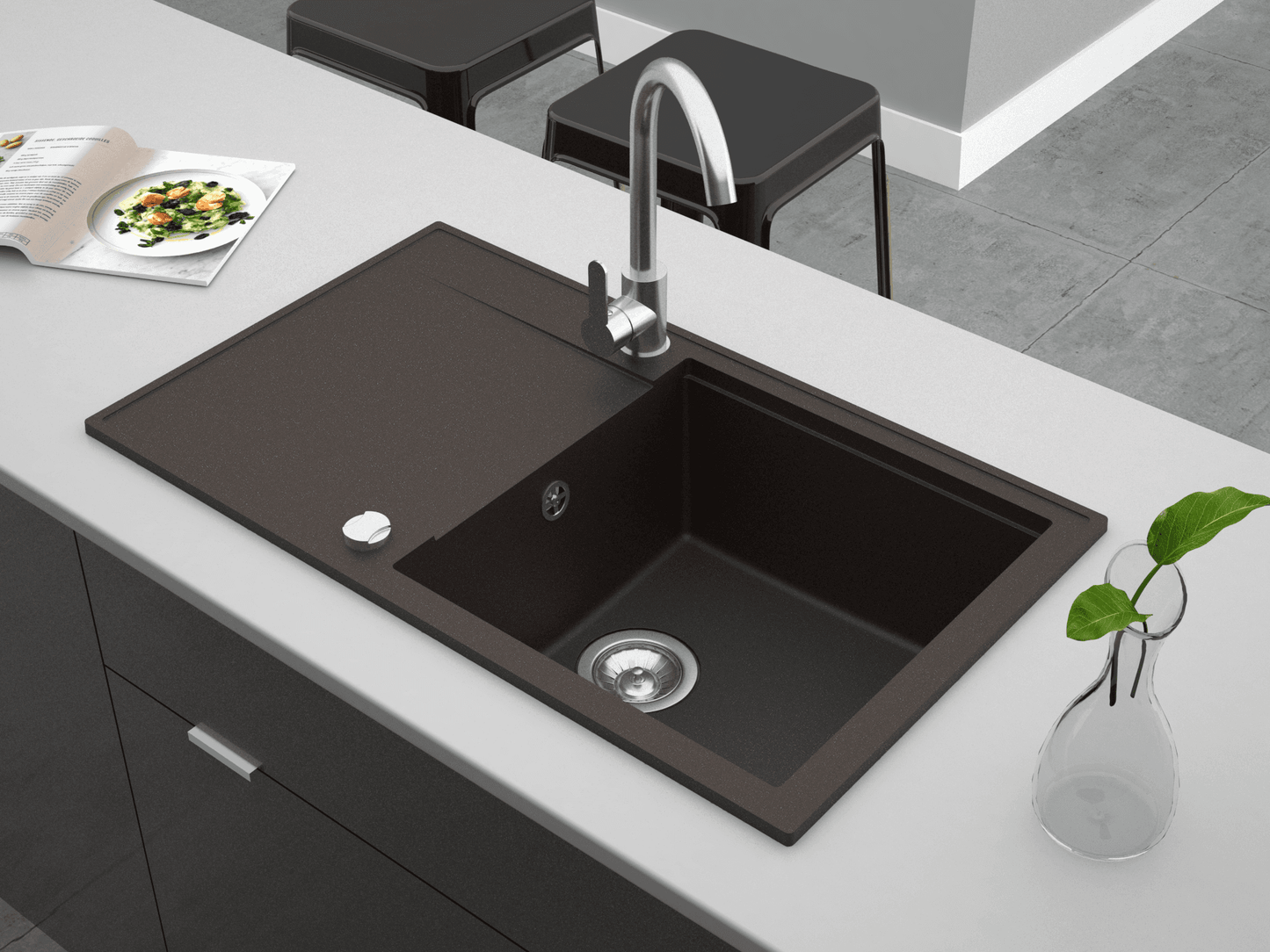 Granitspüle Carlo 78