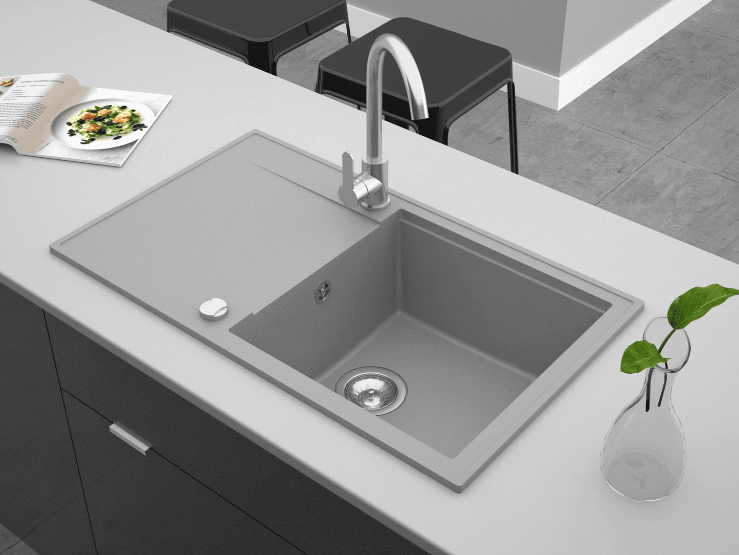 Granitspüle Carlo 78