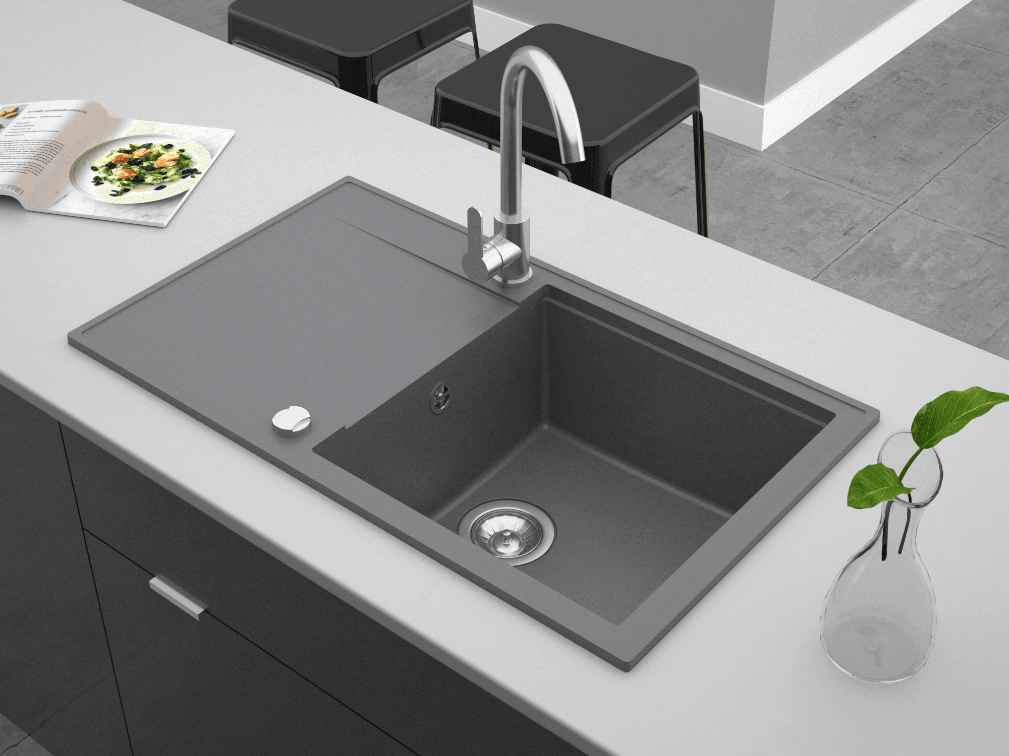 Granitspüle Carlo 78