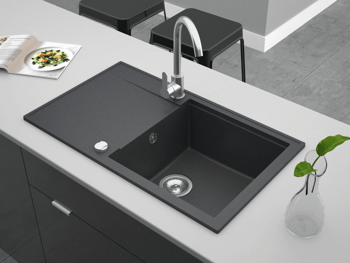 Granitspüle Carlo 78