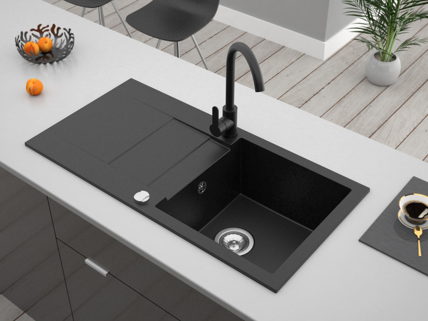 Granitspüle Cascada 40
