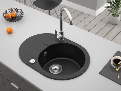 Granitspüle Coast 50 mit Siphon