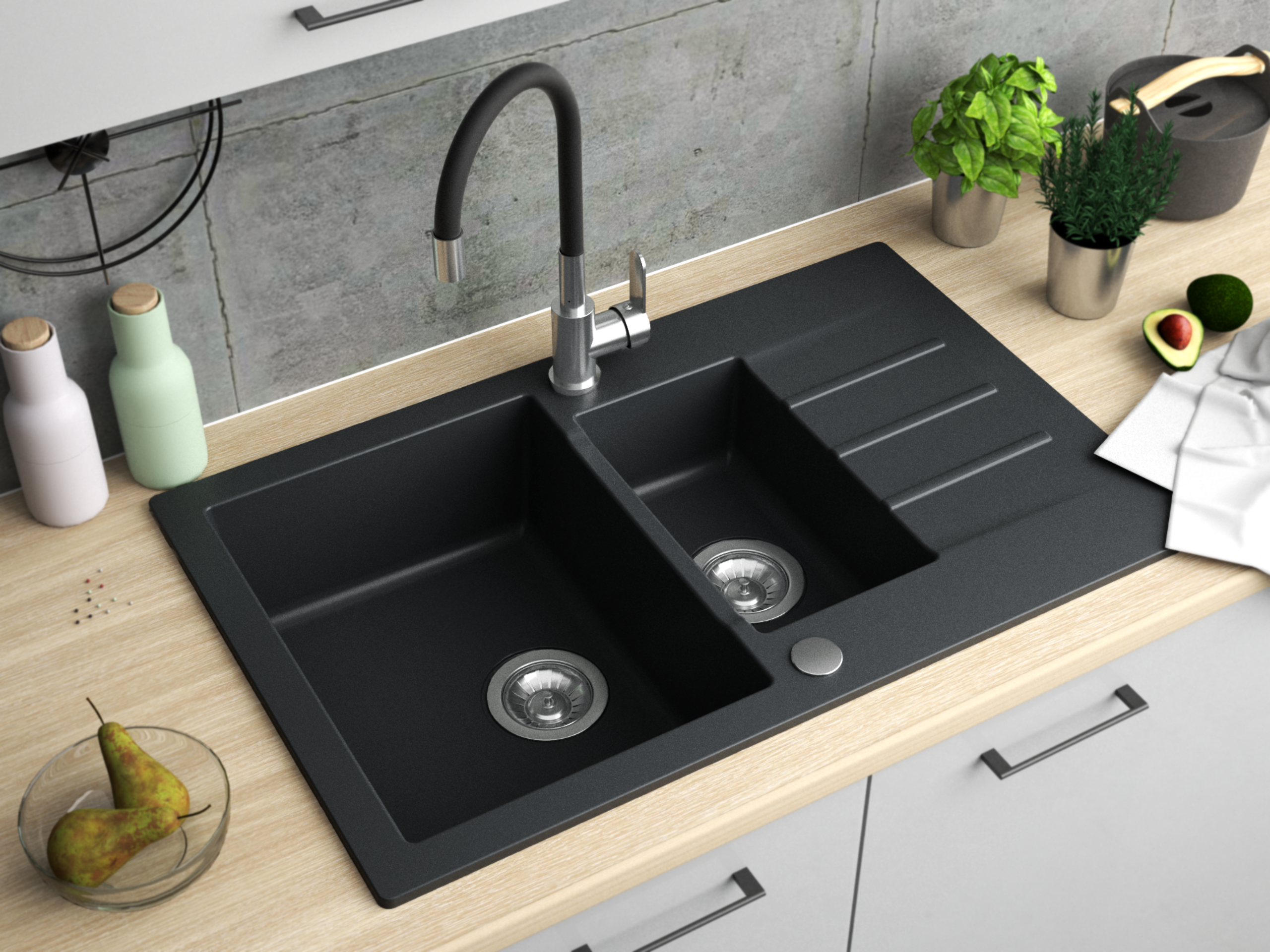 Granitspüle Mojito 120