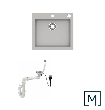 Granitspüle Mojito 60 mit Siphon